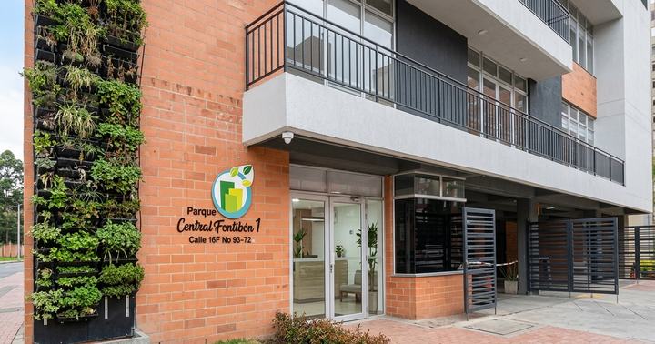 Fachada del conjunto Parque Central de Fontibón 1